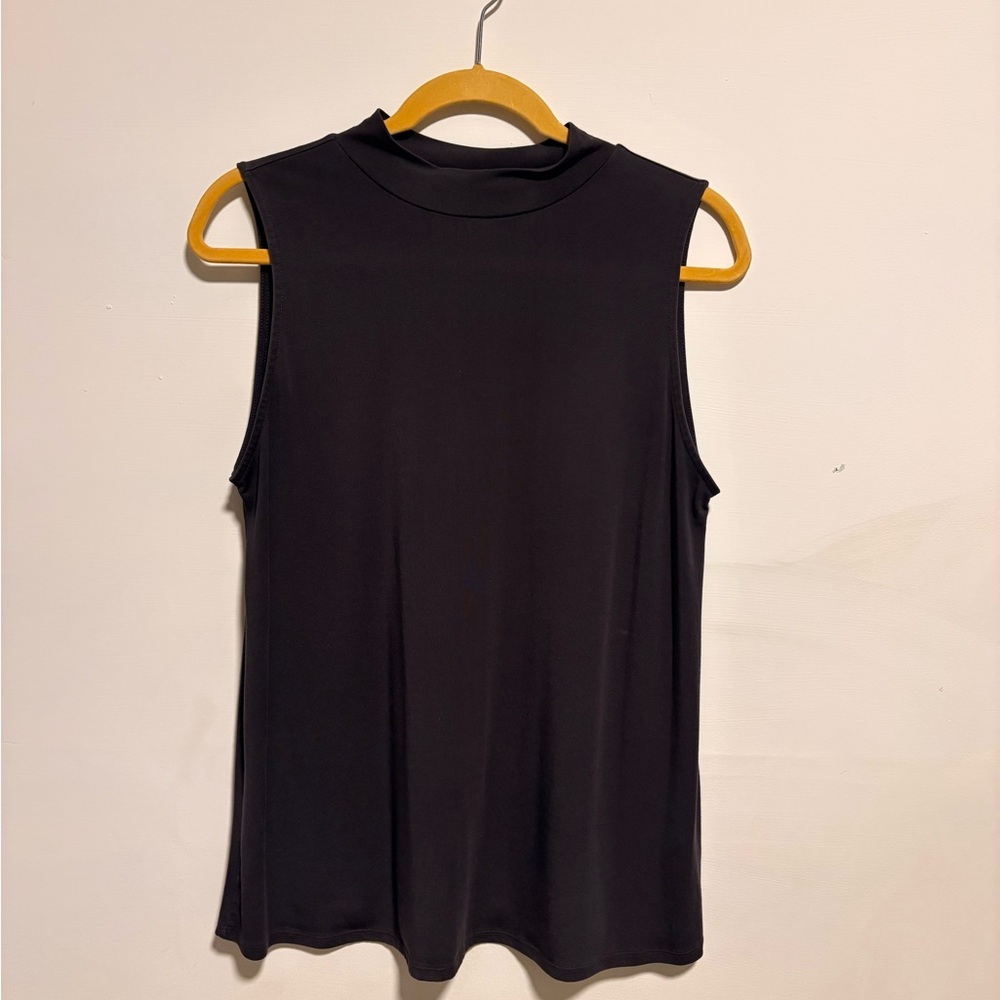 Sleeveless Slate Mock Neck Women’s Tank